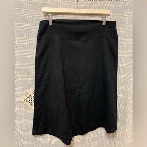 Fig Clothing Travel Classic Black A-Line Skirt soft stretchy comfortable Voyage